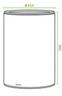 Chauffe-eau éLectrique verticaL muraL SAUTER CANGAR, 75 L