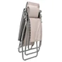 Relax de jardin en acier R clip LAFUMA MOBILIER Batyline, magnolia