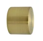 Lot de 2 embouts Bouchon, doré mat, pour tringle à rideau Diam.28 mm INSPIRE