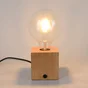 Lampe  BOKKEN E27 H10, E27 bois, INSPIRE