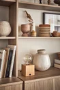 Lampe  BOKKEN E27 H10, E27 bois, INSPIRE