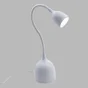 Lampe de bureau, plastique blanc, INSPIRE