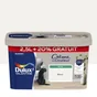 Peinture mur Crème de couleur DULUX VALENTINE blanc satiné 2.5L+20% gratuit