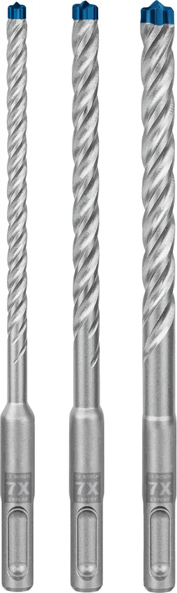 Coffret 3 forets beton sds plus 7X EXPERT 6/8/10mm BOSCH Sds plus-7x