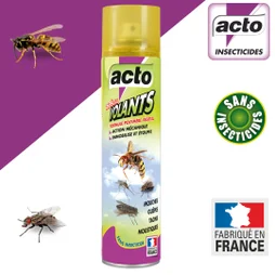 Aérosol spécial volants au polymère végétal, sans pesticides 300 ml, ACTO