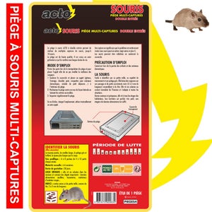 Piège à souris multi-captures, jusqu’à 10 souris