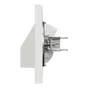 Sortie de câble complet Miluz, SCHNEIDER ELECTRIC, blanc