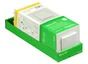 Lot de 5 interrupteurs va-et-vient complet Miluz, SCHNEIDER ELECTRIC, blanc
