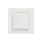 Lot de 5 interrupteurs va-et-vient complet Miluz, SCHNEIDER ELECTRIC, blanc