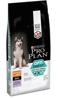 Croquette pour chien adulte médium et large Pro Plan, PURINA, 12 kg