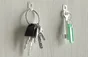 Lot de 8 crochets spécial plâtre blanc