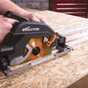 Scie circulaire filaire EVOLUTION, 185 mm, Rail 1020 mm