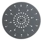 Tamis fond d'évier silicone, aspect gomme, gris