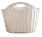Panier à linge en polypropylène Cottage ,SENSEA, 40L l.54 X H.39 X P.37.5 cm beige