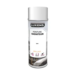 Peinture aérosol Radiateur LUXENS blanc brillant 400 ml