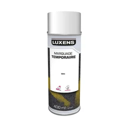 Aérosol de marquage LUXENS blanc mat 400 ml