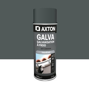 Peinture aérosol extérieur LUXENS gris mat 400 ml