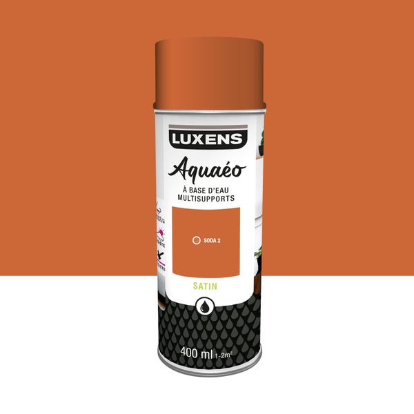 Bombe de peinture Aquaeo LUXENS soda 2 satiné 400 ml