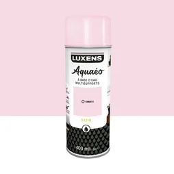 Peinture aérosol Aquaeo LUXENS candy 6 satiné 400 ml