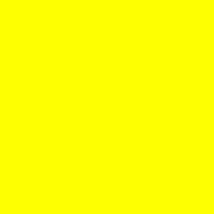 Peinture aérosol LUXENS jaune fluorescent 400 ml