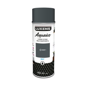 Peinture aérosol Aquaeo LUXENS granit 1 mat 400 ml