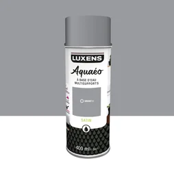 Peinture aérosol Aquaeo LUXENS granit 3 satiné 400 ml
