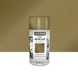 Bombe de peinture Multisupports LUXENS or métallisé 150 ml