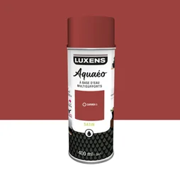 Peinture aérosol Aquaeo LUXENS carmen 3 satiné 400 ml