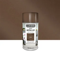 Bombe de peinture Multisupports LUXENS bronze métallisé 150 ml