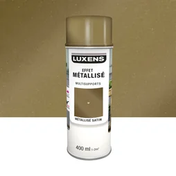 Peinture aérosol Multisupports LUXENS or métallisé 400 ml