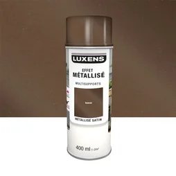Peinture aérosol Mutlisupports LUXENS bronze métallisé 400 ml