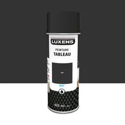 Peinture aérosol Tableau LUXENS noir mat 400 ml
