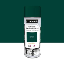 Peinture aérosol Fer antirouille LUXENS vert mousse ral 6005 brillant 400 ml
