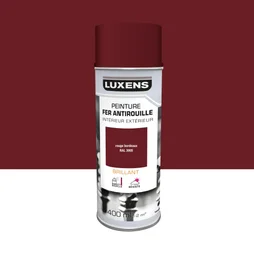 Peinture aérosol LUXENS vin rouge brillant 400 ml