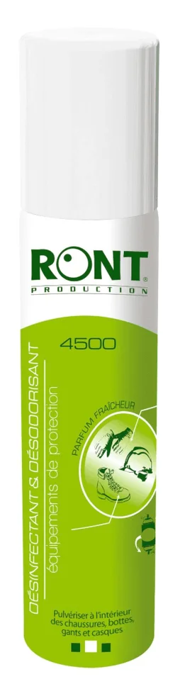 Désinfectant et désodorisant pour équipement de protection RONT