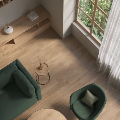 Carrelage sol intérieur effet bois l.20.5 x L.61.5 cm STN CERAMICA