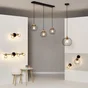 Spot INSPIRE Mallow, métal noir naturel E14
