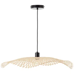 Suspension 1xE27 bambou INSPIRE Diamètre 70 cm