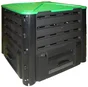 Composteur Compo'Fast, BELLIJARDIN, 350 litres, noir et vert