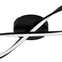 Plafonnier led 2640LM métal noir diam. 70 cm ESME INSPIRE