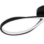 Plafonnier led 2640LM métal noir diam. 70 cm ESME INSPIRE