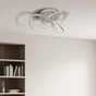 Plafonnier led 2640LM métal nickel diam. 35 cm ESME INSPIRE
