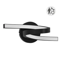 Applique led ESME 1050LM 4000K L. 27 cm métal noir INSPIRE