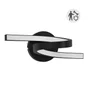 Applique led ESME 1050LM 4000K L. 27 cm métal noir INSPIRE
