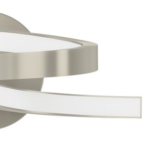 Applique led ESME 1050LM 4000K L. 27 cm métal blanc INSPIRE