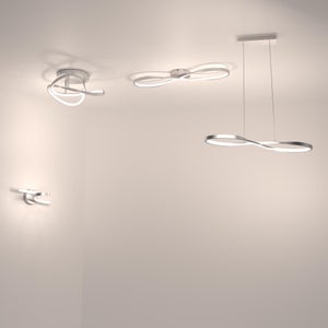 Applique led ESME 1050LM 4000K L. 27 cm métal blanc INSPIRE