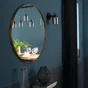 Suspension PARADOXE 5 x E27 verre fumé noir INSPIRE