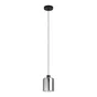 Suspension PARADOXE E27 diam. 15 cm verre fumé noir INSPIRE