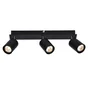 Rampe 3 spots salle de bain Mati GU10, noir INSPIRE
