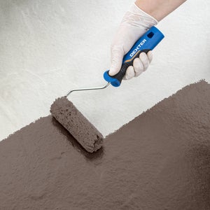 Peinture pour sol garage béton et carrelage haute resistance, LUXENS, 0.5 L fossil 3 satiné